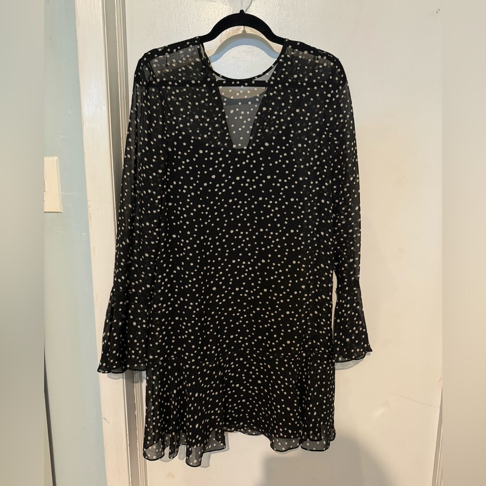 Black Silk Theory Dress